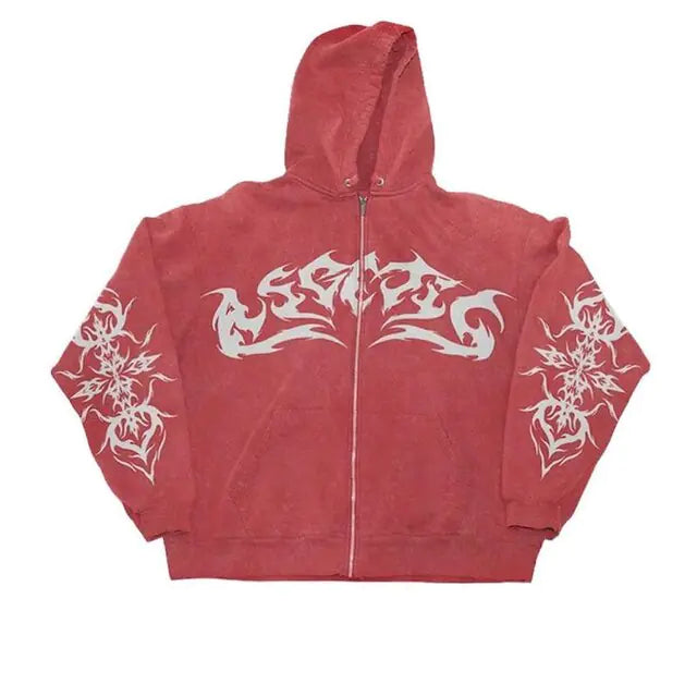 Vintage Flame Hoodies - HERITAGE HOME 