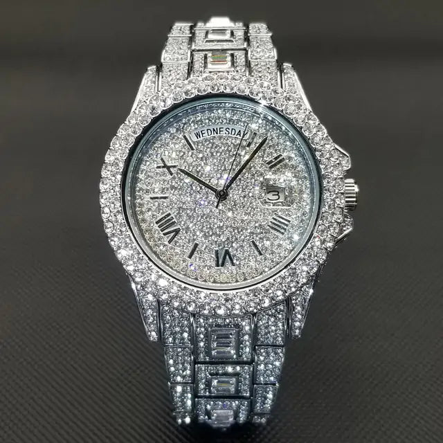 Men's Luxury Crystal Watches - HERITAGE HOME 