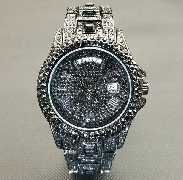 Men's Luxury Crystal Watches - HERITAGE HOME 