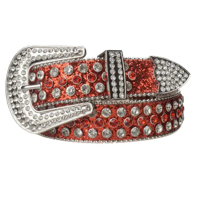 Diamond Studded Belt - HERITAGE HOME 