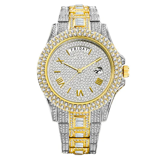 Men's Luxury Crystal Watches - HERITAGE HOME 