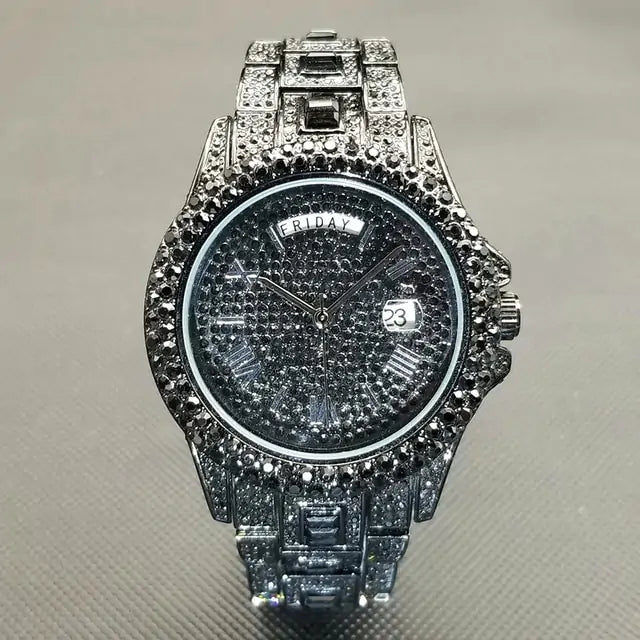 Men's Luxury Crystal Watches - HERITAGE HOME 