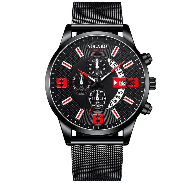 Watches Mens Fashion Calendar - HERITAGE HOME 