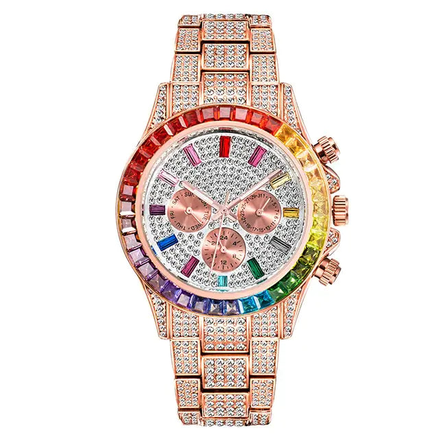 Diamond Calendar Watches - HERITAGE HOME 