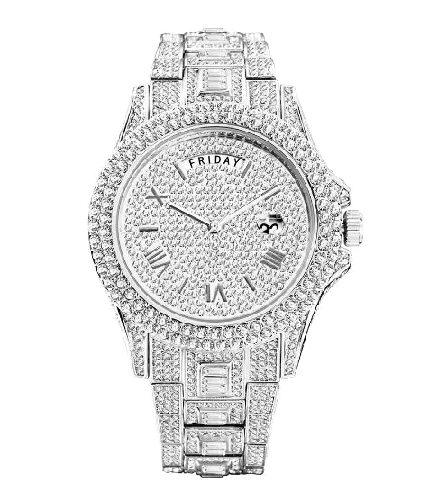 Men's Luxury Crystal Watches - HERITAGE HOME 